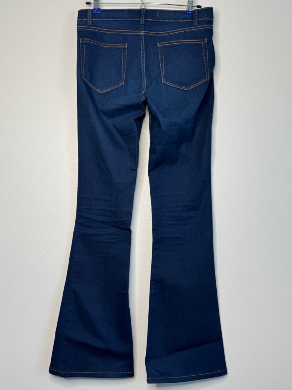 Dark Wash Denim Co. Flare Jeans Stretch Pants size 6 Medium